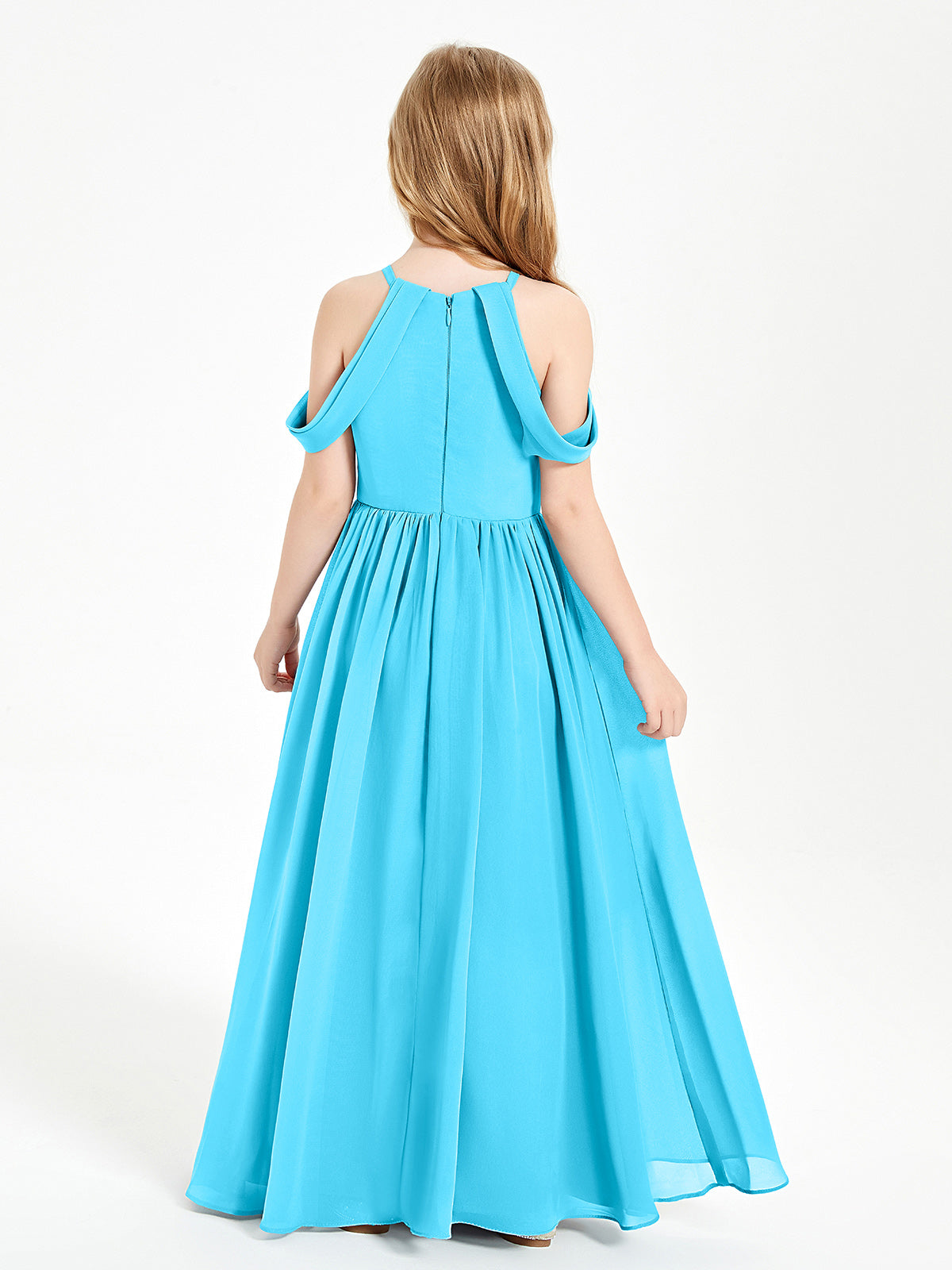 Dreamy Off the Shoulder Bridesmaid Gown for Junior Pool